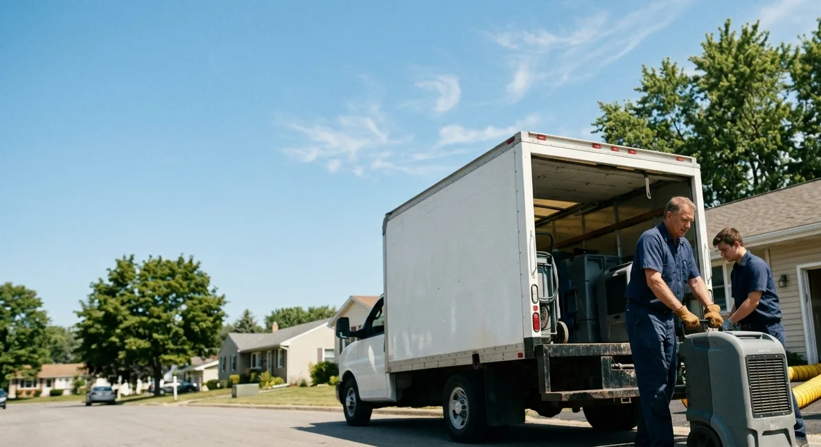 Water Damage Cleanup in Webberville, MI near me